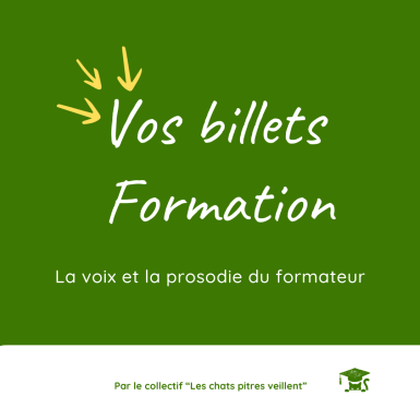 Affiche du podcast &laquo;&nbsp;Vos billets formation&nbsp;&raquo;